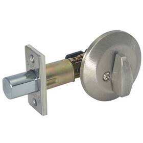 Id58-us26d Cal-royal 35 Pcs Deadbolt One-sided Metal Us26d With Hardware Id58 New