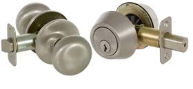 300t-sa Callan Saxon Single Cylinder Keyed Entry Knob And