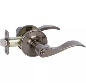 500t-bn Callan Bn5104r Bennett Single Cylinder Keyed Entry Lever Set - Antique Nickel