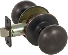 Ks1017 Callan Saxon Series Grade 3 Passage Knob Set Edged Bronze
