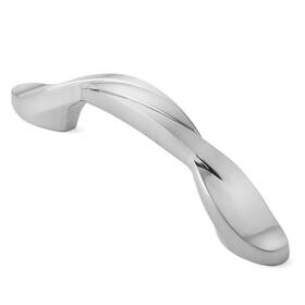 Hw-pl-m260-76-sn Cauldham 25 Pack Solid Braided Kitchen Cabinet Pulls Handles 3 Inch Hole Centers