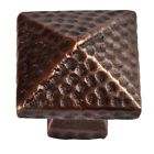 Cf108an The Copper Factory Solid Cast Small Pyramid Knob 796709108115