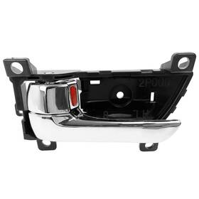 Dhd151 Cheriezing Interior Door Handle Compatible With 2011-2015 Sorento - Black House Chrome L