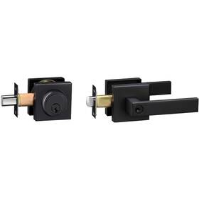 Cielsa Dawn 748432155751 Exterior Door Lock Set Handle Deadbolt Combo Matte Black