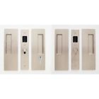 Cl400d-ke-38 Cavilock Magnetic Latching Keyed Entry Double Door Pocket Set Fo