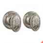 71042-2139 Classic Silver Reed Passage Ribbon Hickory Set Knob Sausalito