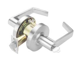 Clg-8573-entry-clutch-us26d Clg Hardware Commercial Lever Door Lock - Heavy-duty Locking Handle Des