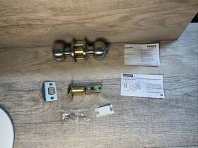 Cml Hardware 767065689013 Keyed Entry Door Knob Set Entrance Lock