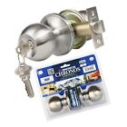 Con2204 Constructor Chronos Entry Door Knob Handle Lock Set 840175102204