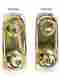 Con3980 Chronos Constructor Keyed Alike Entry Deadbolt Door Lock Knob With Security Plates 840175103980