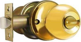 Constructor 617209001129 Chronos Privacy Door Lockset Knob Non-keyed Universal Handle For Bedroom/ba