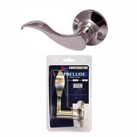 Constructor 840175100927 Prelude Dummy Left Lever Door Lock With Knob Handle Lockset