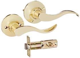 Constructor 840175100958 Con-pre-pb-ps Prelude Passage Lock For Hall/closet Polished Brass