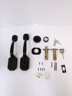 Constructor 840175103010 Cerberus Entry Hand Set Door Lock Oil Rubbed Bronze