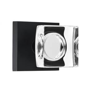Coolnews 653854339781 Square Crystal Door Knobs Interior Passage Hall Closet Modern Ma