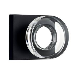 Coolnews 653858388501 Matte Black Door Knob Glass Knobs Interior Privacy With Lock