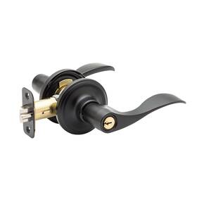 Wl2240bc Copper Creek 849386002754 Waverly Door Lever Black