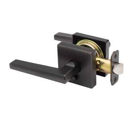 Copper Creek 849386003447 Verona Tuscan Bronze Pushbutton Privacy Bed/bath Door Handle