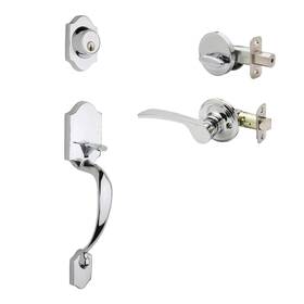 Hz2610xkll-ps Copper Creek 849386020796 Heritage Front Entrance Handleset In Polished Stainless With Le