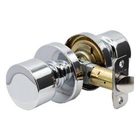 Copper Creek 849386043559 Metro Passage Function With Round Rosette Door Knob In Polished Stainless