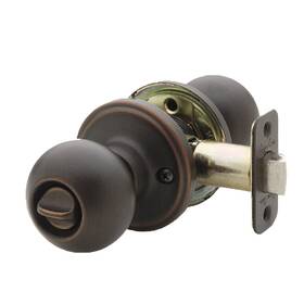 Bk2030tb Copper Creek 878898000408 Ball Door Knob Privacy Function 1 Pack Tuscan Bronze