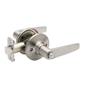 Copper Creek 878898005816 Daley Satin Stainless Privacy Bed/bath Door Handle