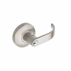 El9040-ss Copper Creek Erin Lever Exterior Trim Exit Keyed Entry Satin Stainless