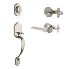 Hz2610xzl-ss Copper Creek Heritage Handleset Zane Lever Interior Trim Satin