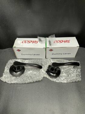 Dl37-orb Cosmas Lot Of 2 30 Series Oil Rubbed Bronze Dummy Door Lever
