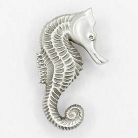 182r Costello Coastal Knobs Seahorse Cabinet Knob Right Facing Medium Artist Pewter Collection Kitc
