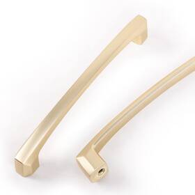Co1811 Cotykiley 10 Pack 7inch 177mm Brushed Brass Kitchen Cabinet Handles Gold Cab