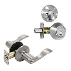 Cp-her-us15 Dynasty Hardware Heritage Front Door Entry Lever Lockset 764560934402