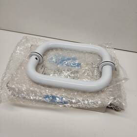 Sdpr6w Crl Shower Door Pull Handle White 6 Inch