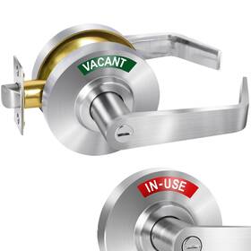 Crystmetal 331739394339 Privacy Indicator Lock Inuse Or Vacant Occupied Door Handle Bathroom Lever