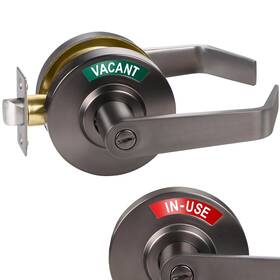 65292 Crystmetal 765147714349 Privacy Indicator Lever Lock Ocuupied Or Vacant For Bathroom Restrooms，