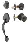 Cz2610xbk-tb Copper Creek Mid Century Modern Front Door Handleset 878898008909
