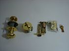 0400061 Deadbolt Set Brass Schlage Bright Keyed Knob