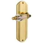 640699 Decprl Sd Nk Nostalgic Warehouse Parlor Solid Brass Single Dummy Lever 640697069319
