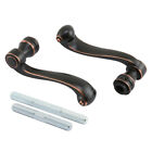 2666 Defender Security E French Colonial Door Levers Heavy Weighted Casting