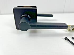 1007 Defiant 1009 789 946 Tonebridge Hall And Closet Square Door Lever In Matte Black
