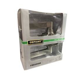 32lex203b Defiant Freedom Passage Door Lever Satin Nickel Universal Hall/closet