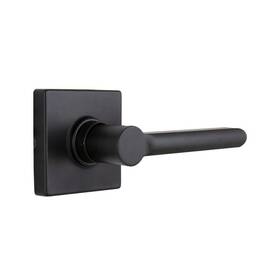 32ls3x903a Defiant Tonebridge Matte Black Hall/closet Door Lever With Square Rose