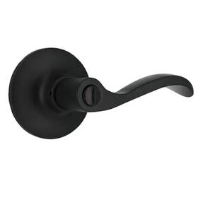 32lyex901b Defiant Naples Privacy Lever Matte Black