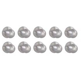 Defiant 445028812861 Saturn Stainless Steel Hall/closet Door Knob 10-pack