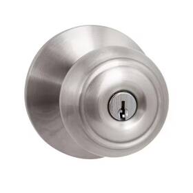 Defiant 705353367502 Hartford Satin Nickel Keyed Entry Door Knob