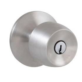 Defiant 726084401686 Brandywine Stainless Steel Keyed Entry Door Knob