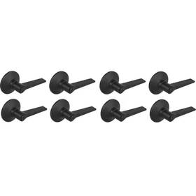 Defiant 744759818867 Freedom Matte Black Bed/bath Door Lever 8-pack