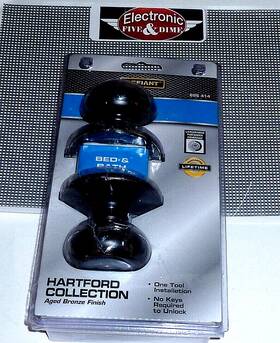 885-414 Defiant Hartford Collection Bed And Bath Doorknob 885 414 New