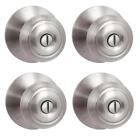 32tgx210bd4 Defiant Door Knob Adjustable Backset Easy Installation Zinc Nickel