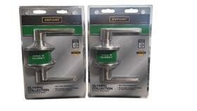 Lg603b Defiant 2-pack Hall And Closet Door Lever Set Olympic Collection Stainless Steel